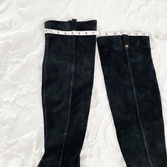 MIchael Kors Tall Suede Boots Size 5.5 New - Picture 3 of 6